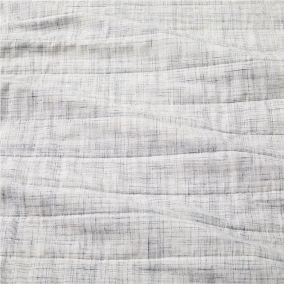 NWT King Channel Stitch Heathered Quilt Faded Blue - Hearth & Hand - Picture 5 of 6